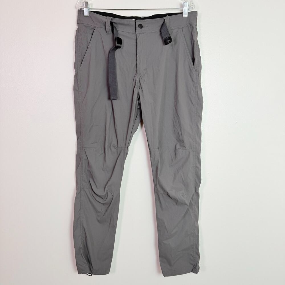 Wrangler All Terrain Gear Pants Mens 34x30 Gray Trail Hiking Outdoor Performance - Picture 2 of 14